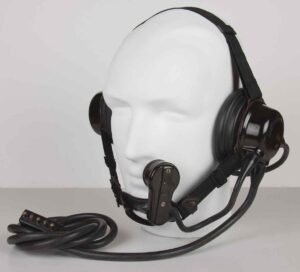Kriegsmarine two-way headset Kopffernsprecher 43