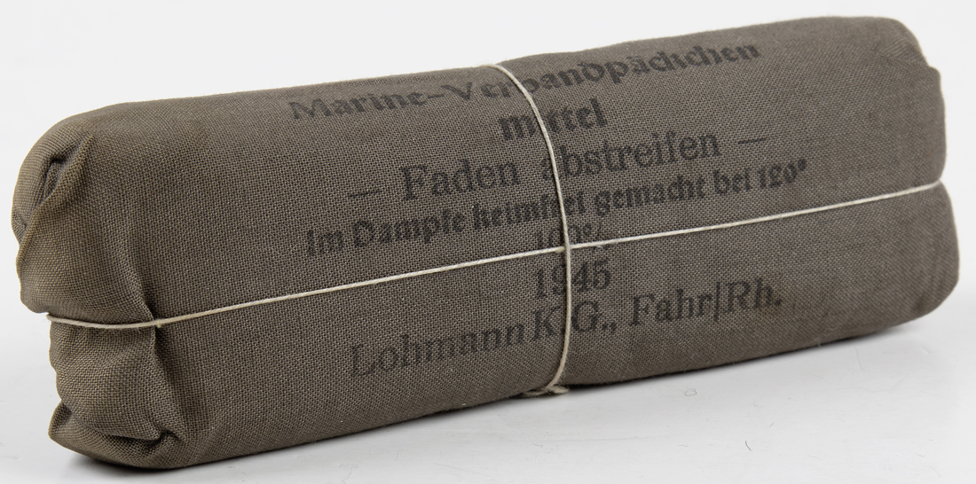 Kriegsmarine First Aid Wound Bandage 1945