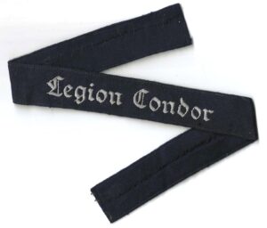 Luftwaffe - cuff title "Legion Condor" for Officers