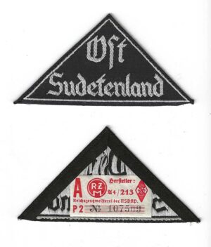 Hitler Youth (BDM) District Triangle “Ost Sudetenland”
