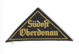 Hitler Youth (HJ) District Triangle “Südost Oberdonau”