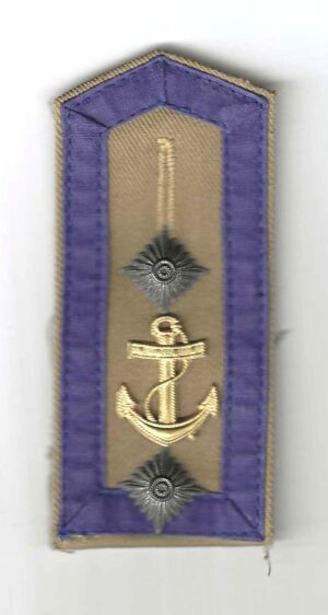 Kriegsmarine Single Tropical shoulder strap for a Bootsmanns Oberfeldwebel
