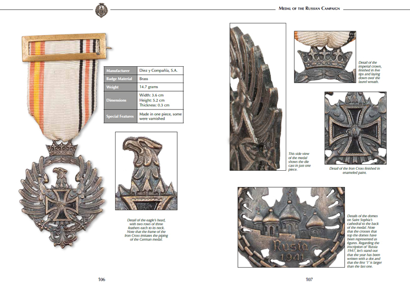 SPANISH BLUE DIVISION COMMEMORATIVE MEDALS - Image 6