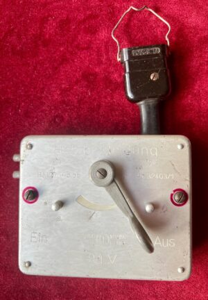 Luftwaffe temperature controller for clothing (Heizbekleidungsregler) Fl. 32403-1