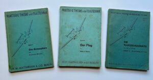 Luftwaffe Booklet Praktische Theorie in der Flugtechnik, volume 11 part III „Die Flugzeuggeräte“, written by Helmuth Wenke, 1943