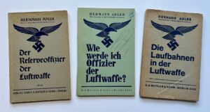 Luftwaffe Booklet „Die Laufbahnen in der Luftwaffe“, written by Hermann Adler, Oberstleutnant der RLM, 1941